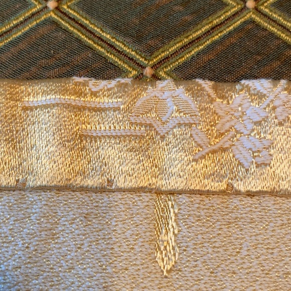 Amazing Antique Pair of Chinoiserie Curtains - Picture 12 of 12